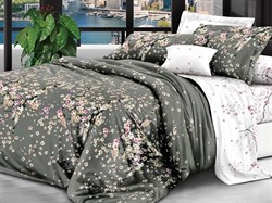 Комплект постельного белья DeLuxe сатин Туманное утро DeLuxe-Tu - фото 14747