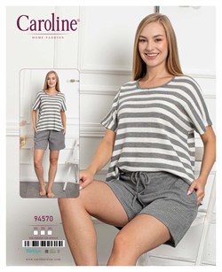 Костюм для отдыха с шортами Caroline большого размера Car94570 - фото 15951
