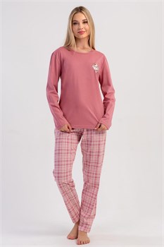 Домашний костюм Vienetta интерлок VS21229 - фото 16139