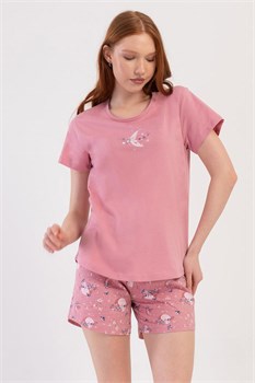 Женский комплект с шортами Vienetta VS46790 - фото 16146