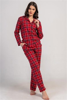 Пижама классическая Vienetta интерлок VS14822 - фото 16228