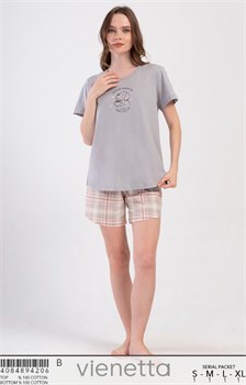 Комплект женский футболка с шортами Vienetta VS894206