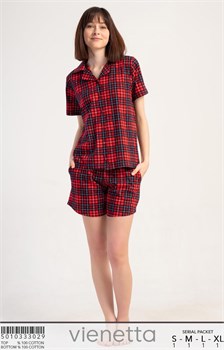 Комплект рубашка с шортами Vienetta VS33029
