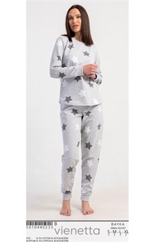 Теплая пижама vienetta на байке VS40233
