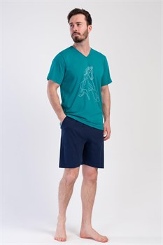 Комплект мужской футболка шорты vienettaMAN большого размера 4010380000