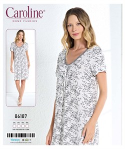 Ночная сорочка туника Caroline большого размера Car86187