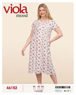 Ночная сорочка viola большого размера Car46152