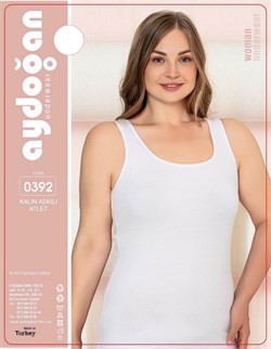 Mайка женская большого размера Aydogan AYD0392-B