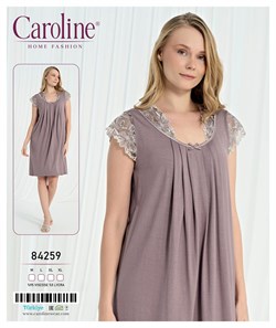Ночная сорочка с кружевом Caroline Car84259