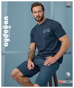 Комплект мужской - футболка шорты