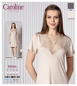 Ночная сорочка Caroline с кружевом Car84064