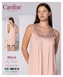 Ночная сорочка Caroline с кружевом Car80646
