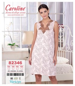 Ночная сорочка Caroline с кружевом Car82346