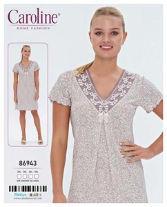 Ночная сорочка Caroline с кружевом Car86943