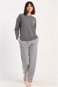 Костюм для отдыха большого размера жаккард интерлок 5010100000