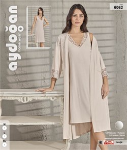 Халат с сорочкой AYD6062