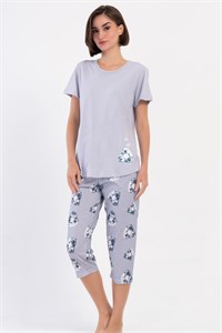 Женский комплект vienetta футболка с капри VS71180