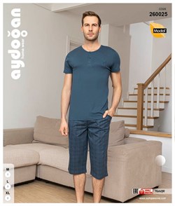 Комплект мужской футболка капри Aydogan AYD260025