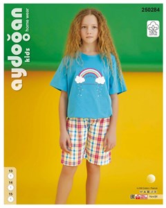 Комплект подростковый футболка с шортами Aydogan AYD250284