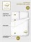 Комплект постельного белья DeLuxe сатин Дуновение DeLuxe-DU - фото 15241